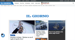 Desktop Screenshot of ilgiorno.it
